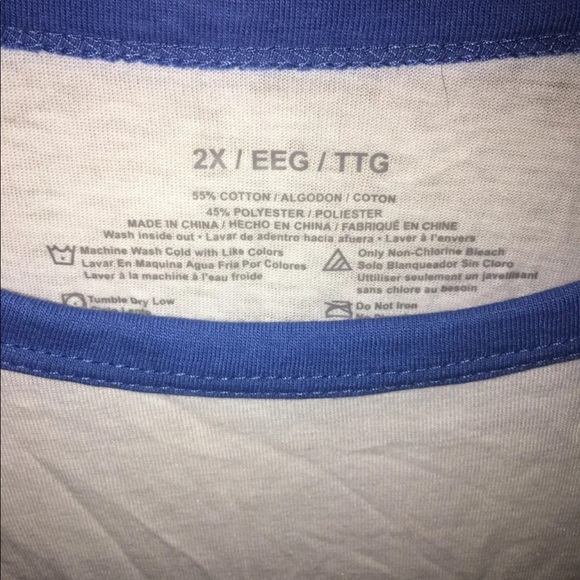 Nwot NASA Ringer Baseball Tee - Picture 3 of 3